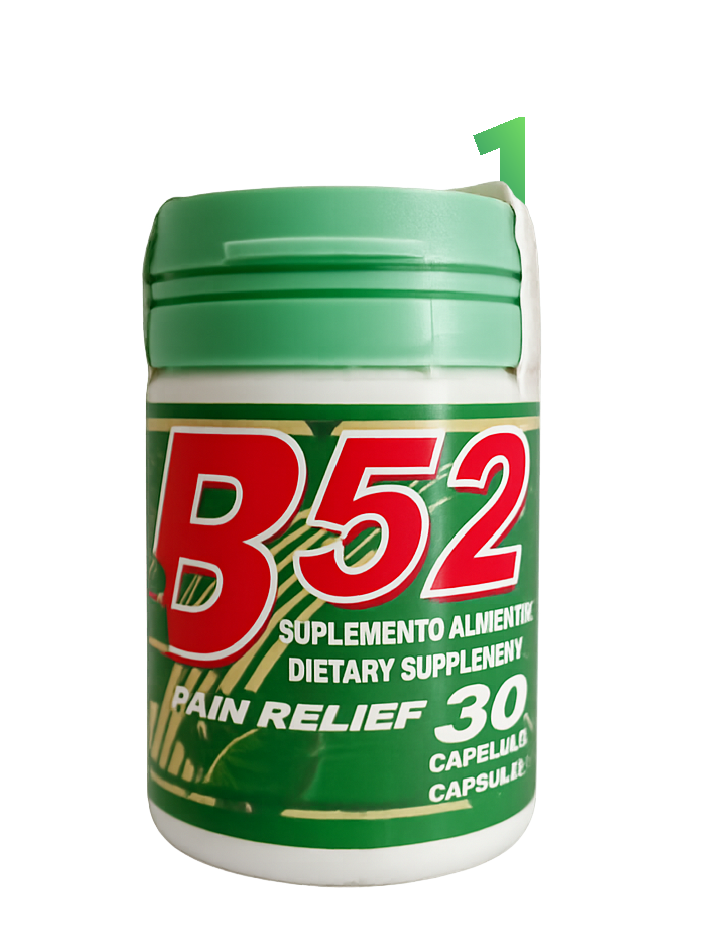 B52 Pain Relief - Suplemento Natural