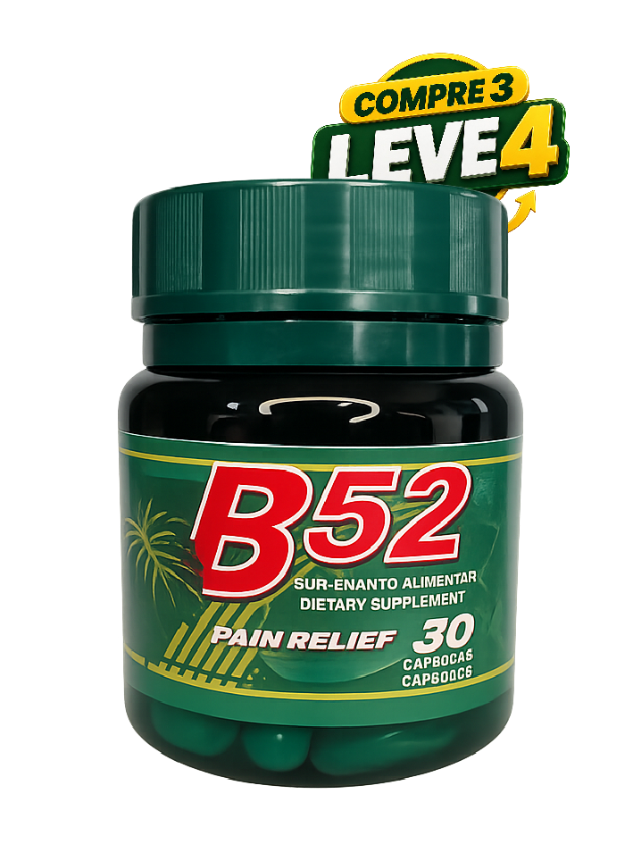 B52 Nova Fórmula - Kit 2 Frascos - Suplemento Natural