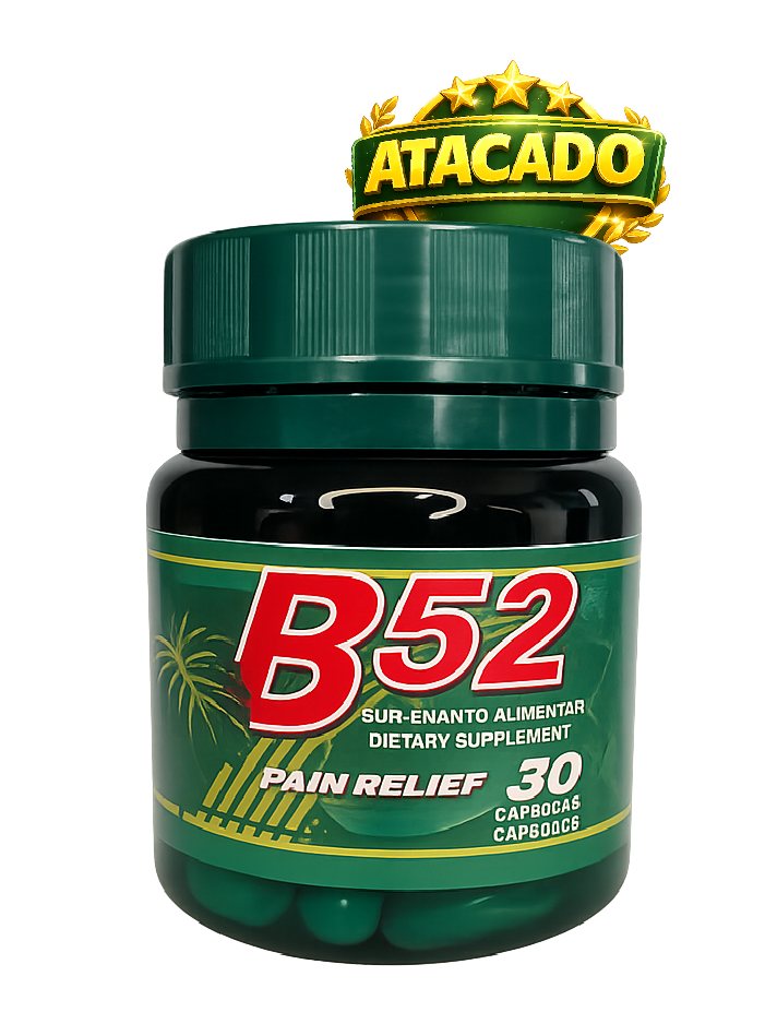 B52 Nova Fórmula - Kit 2 Frascos - Suplemento Natural