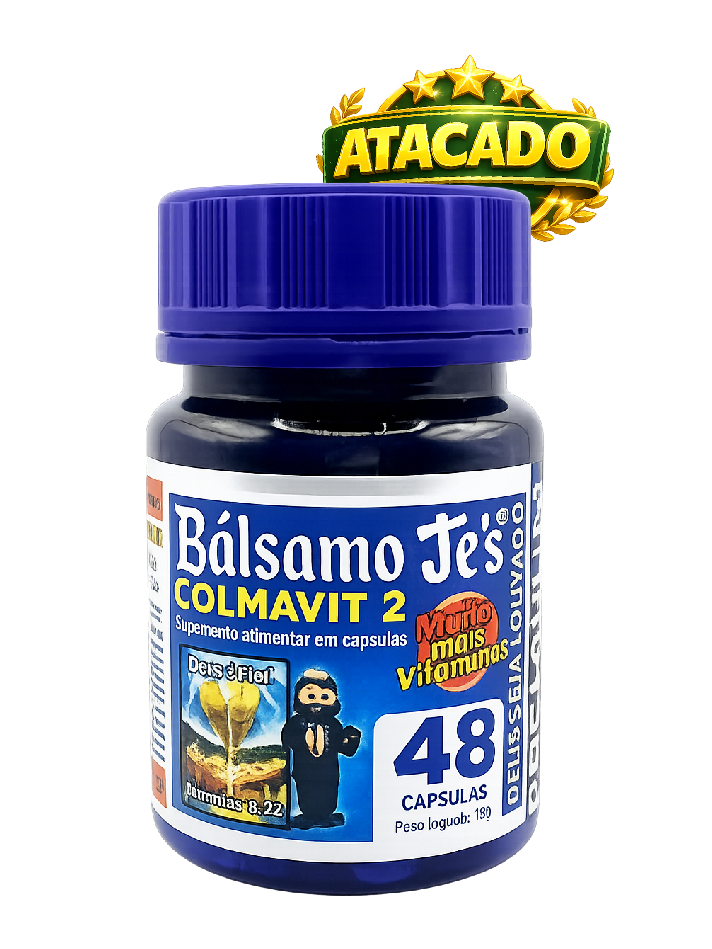 Bálsamo Jé's 48caps - 10 Unidades.