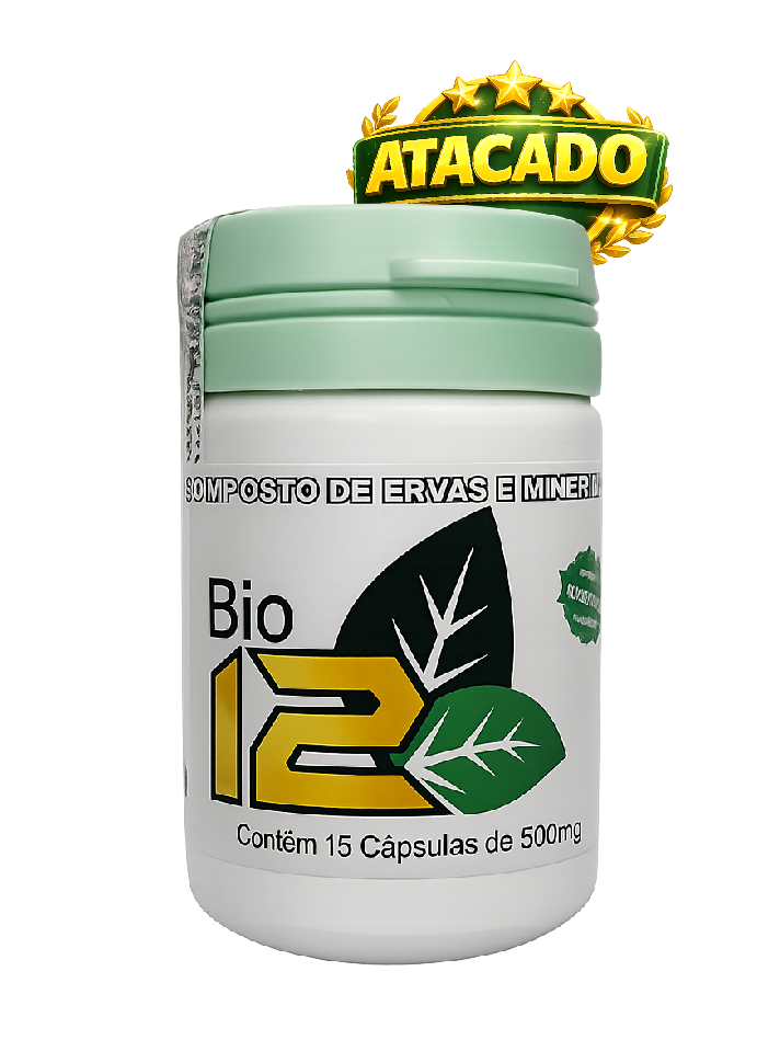 Bio 12 Zerador - Kit 10 Frascos Atacado - Suplemento Natural com Vitaminas