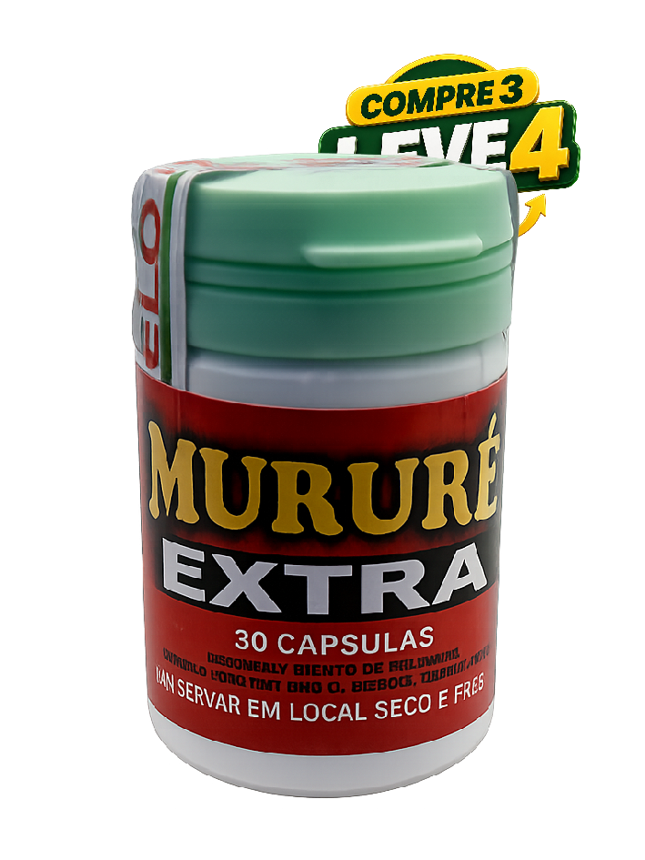 Mururé Extra - Kit 4 Frascos - Suplemento Natural