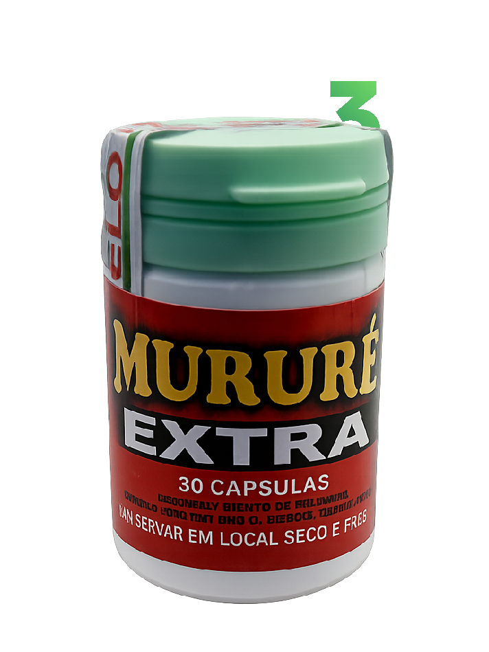 Mururé Extra - Kit 3 Frascos - Suplemento Natural