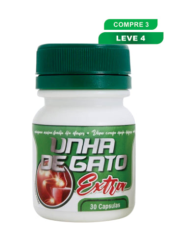 Unha de Gato - Compre 3 leve 4.