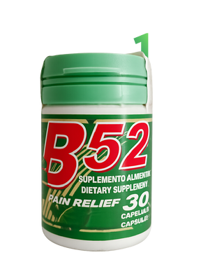 B52 Pain Relief - Suplemento Natural