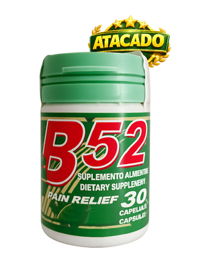 B52 Pain Relief - Kit 10 Frascos Atacado - Suplemento Natural