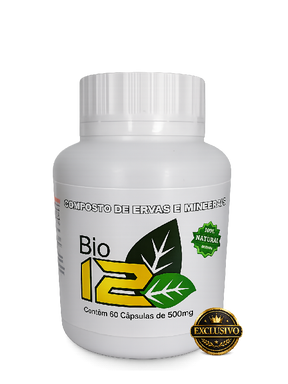 Bio12 Zerador 60caps - Suplemento Natural com Vitaminas