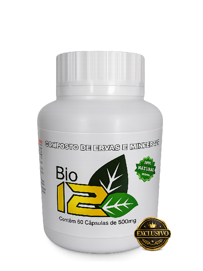 Bio12 Zerador 60caps - Suplemento Natural com Vitaminas