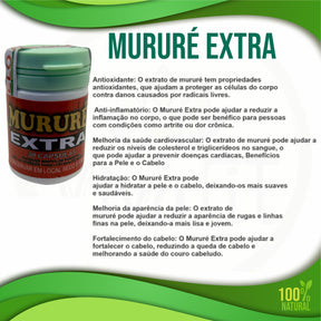 Mururé Extra - Kit 3 Frascos - Suplemento Natural