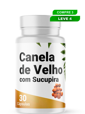 Canela de Velho com Sucupira - Compre 3 leve 4.