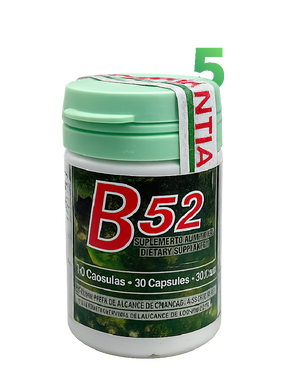 B52 - Kit 5 Frascos - Suplemento Natural