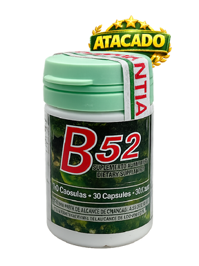 B52 - Kit 10 Frascos Atacado - Suplemento Natural