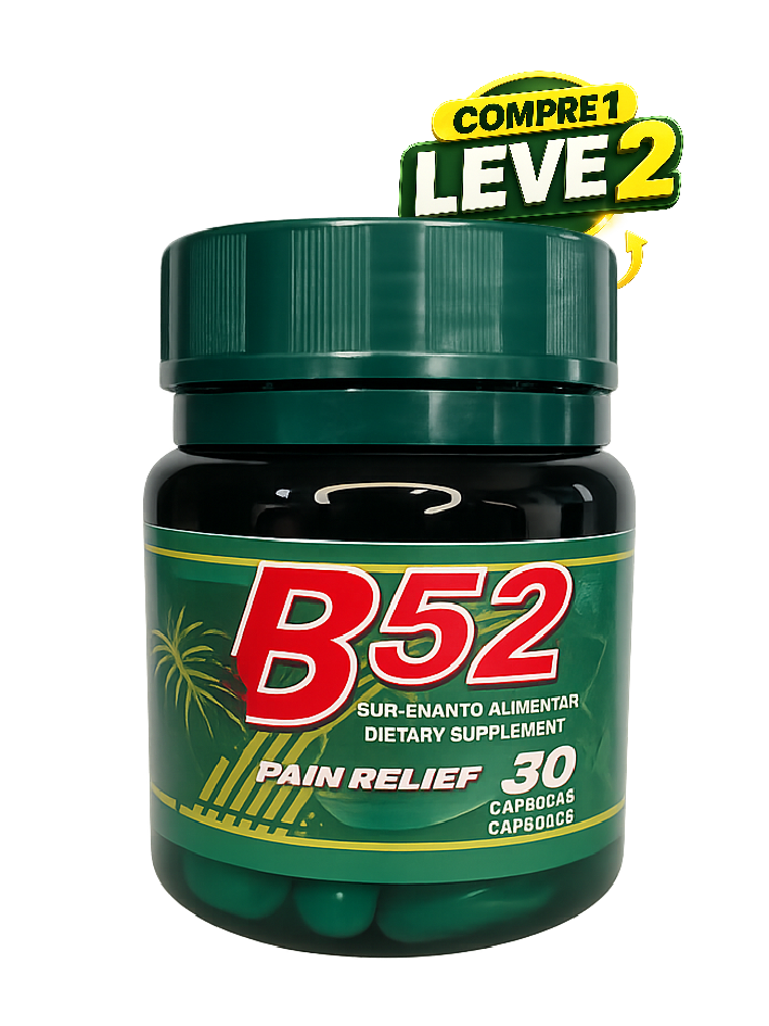 B52 Nova Fórmula - Kit 2 Frascos - Suplemento Natural