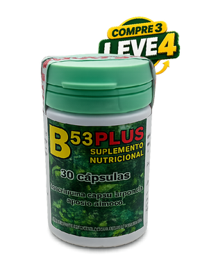 B53 Plus - Kit 4 Frascos - Suplemento Natural