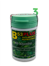 B53 Plus - Kit 3 Frascos - Suplemento Natural