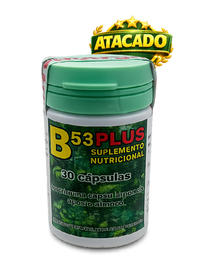 B53 Plus - Kit 10 Frascos Atacado - Suplemento Natural