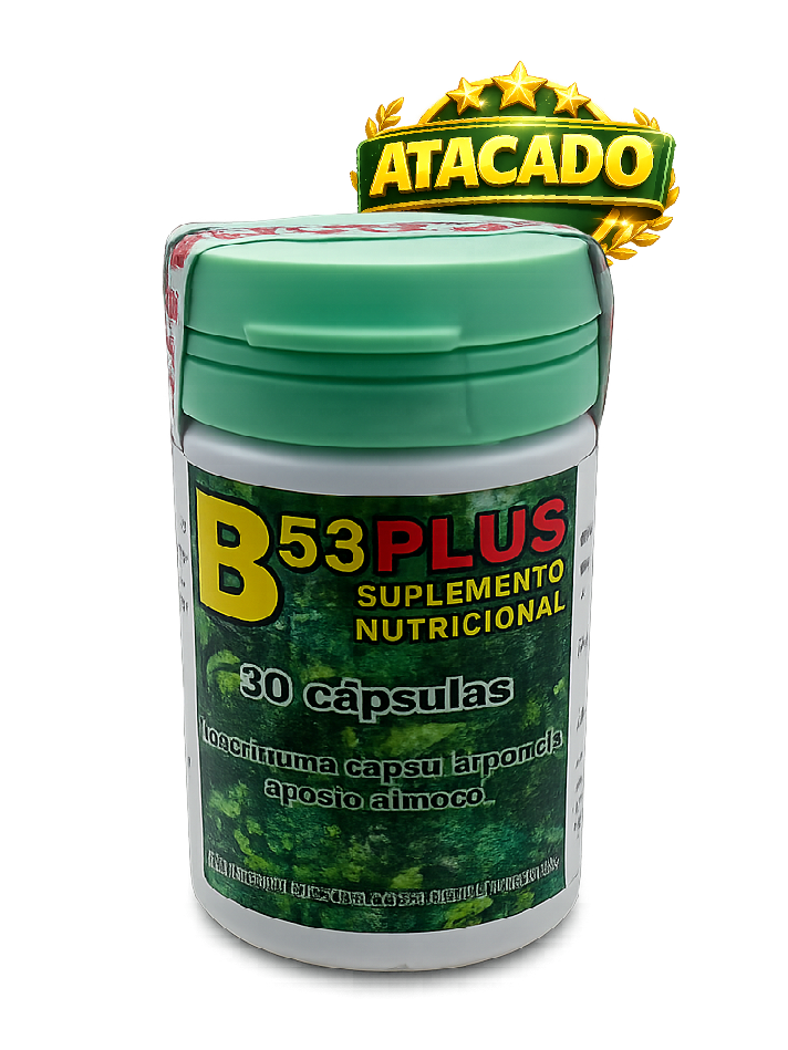 B53 Plus - Kit 10 Frascos Atacado - Suplemento Natural