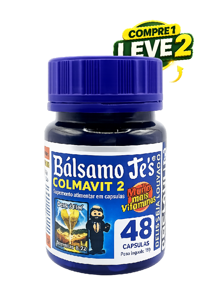 Bálsamo Jé's 48caps - Compre 1 leve 2.