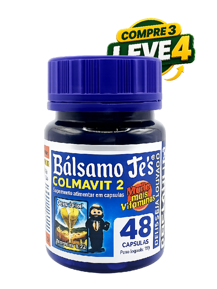 Bálsamo Jé's 48caps - Compre 3 leve 4.