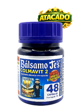 Bálsamo Jé's 48caps - 10 Unidades.