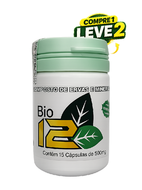Bio 12 Zerador - Kit 2 Frascos - Suplemento Natural com Vitaminas