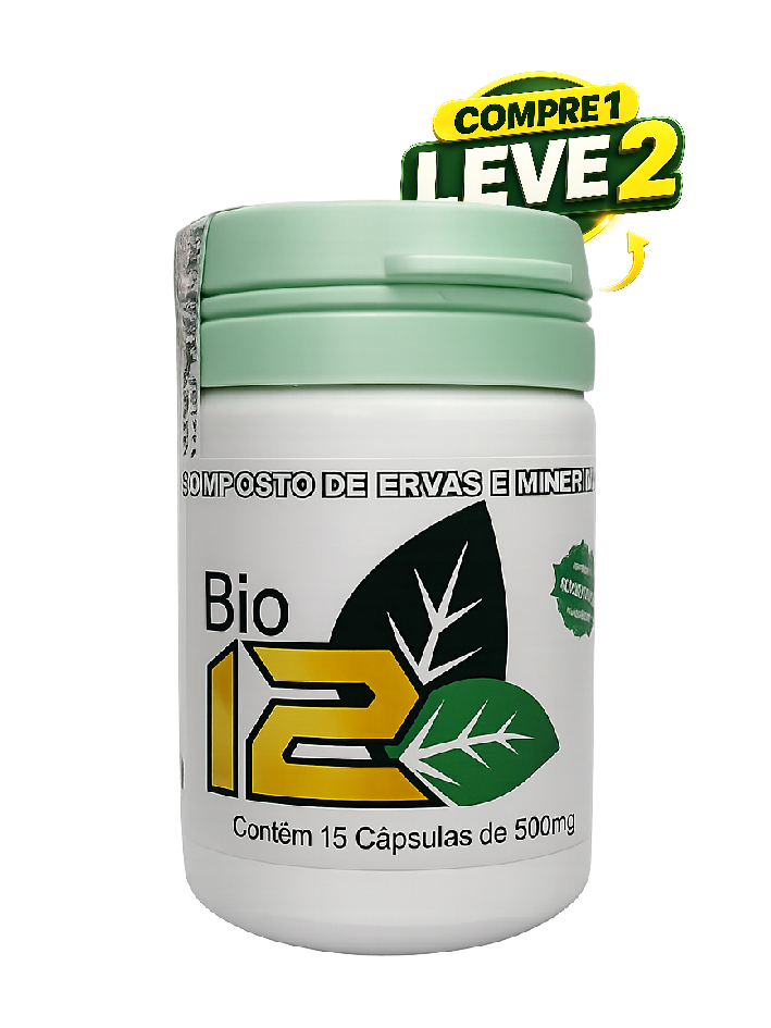 Bio 12 Zerador - Kit 2 Frascos - Suplemento Natural com Vitaminas