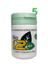 Bio 12 Zerador - Kit 5 Frascos - Suplemento Natural com Vitaminas