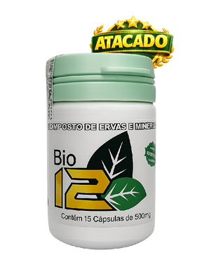 Bio 12 Zerador - Kit 10 Frascos Atacado - Suplemento Natural com Vitaminas