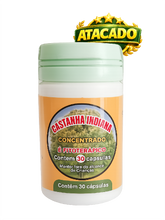 Castanha Indiana - Kit 10 Frascos Atacado - Suplemento Natural