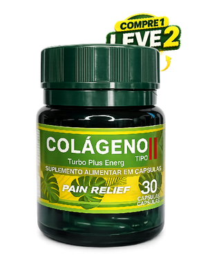 Colágeno Tipo II Pain Relief - Suplemento Natural