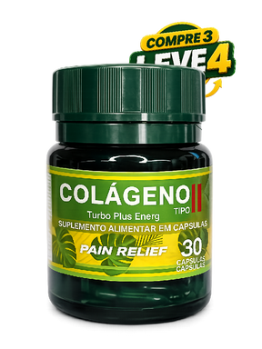 Colágeno Tipo II Pain Relief - Suplemento Natural