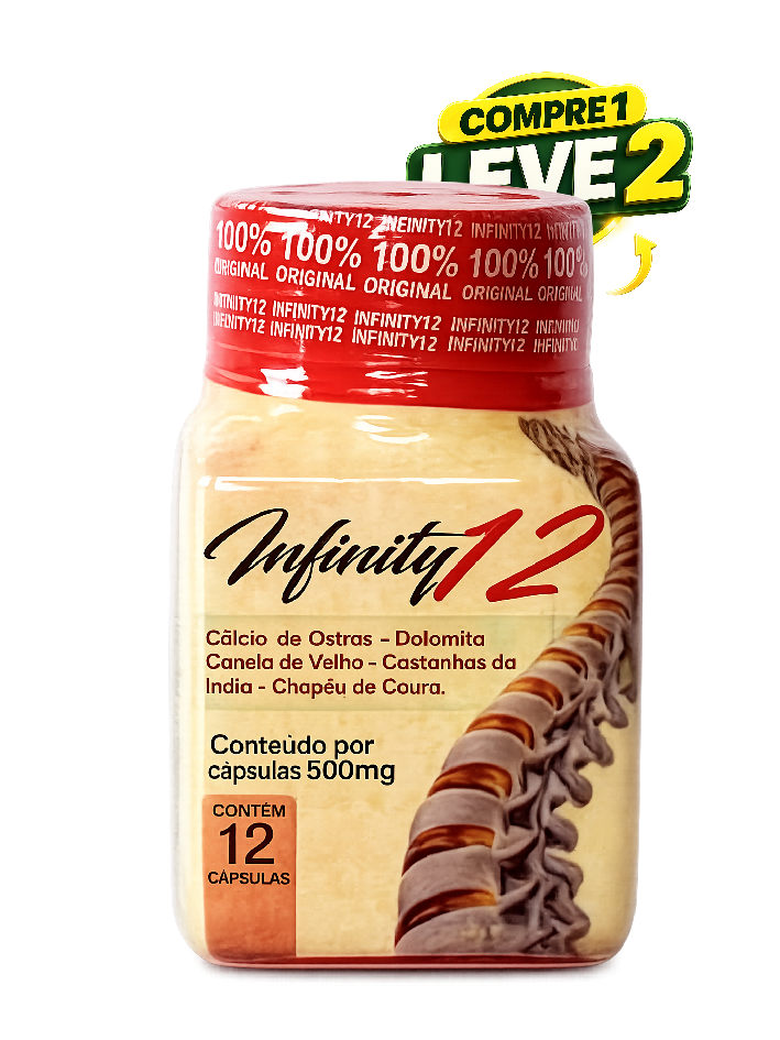 Infinity 12 - Suplemento Natural com Cálcio