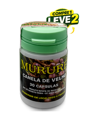 Mururé com Canela de Velho - Suplemento Natural