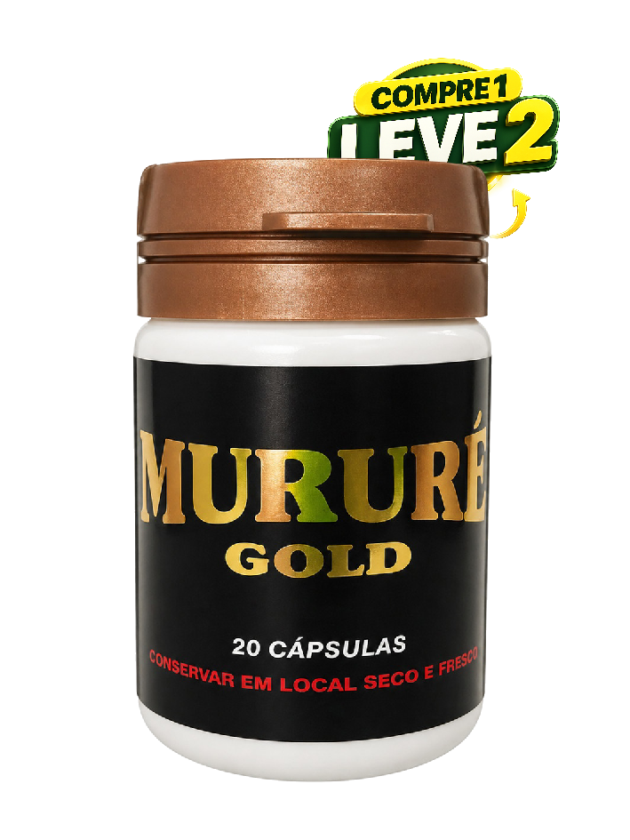 Mururé Gold - Kit 2 Frascos - Suplemento Natural