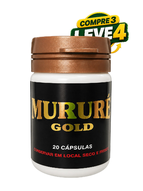 Mururé Gold - Kit 4 Frascos - Suplemento Natural