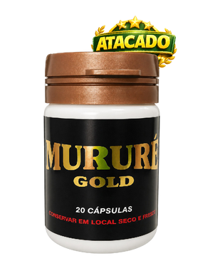 Mururé Gold - Kit 10 Frascos Atacado - Suplemento Natural