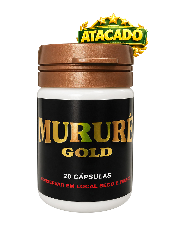 Mururé Gold - Kit 10 Frascos Atacado - Suplemento Natural