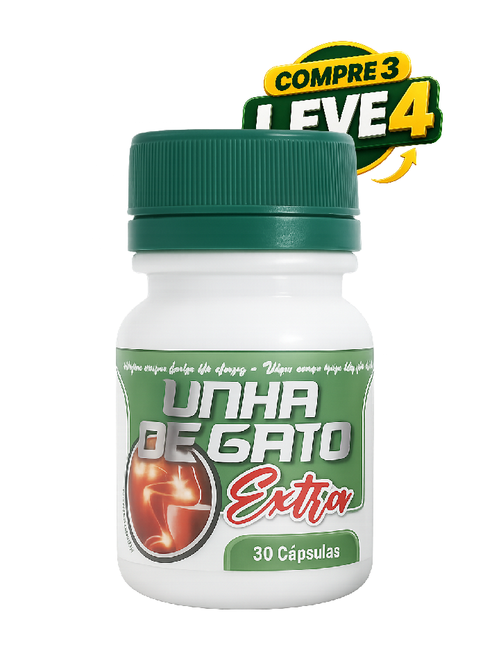 Unha de Gato - Compre 3 leve 4.