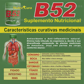 B52 Pain Relief - Compre 3 leve 4.