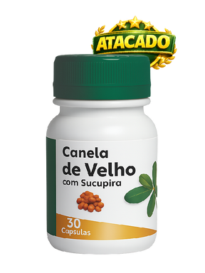 Canela de Velho com Sucupira - Kit 10 Frascos Atacado
